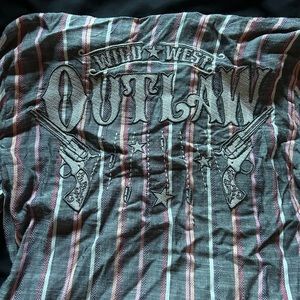 Cute western tie crop top